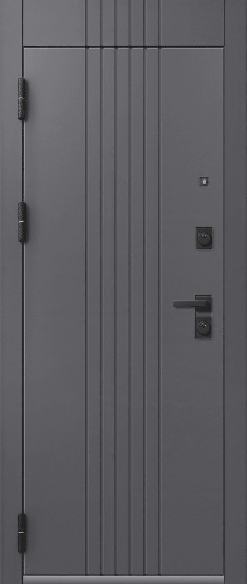 LUX-12, Антрацит муар/Кашемир графит - Кашемир грей, 2025, 860*2 050 (Л)