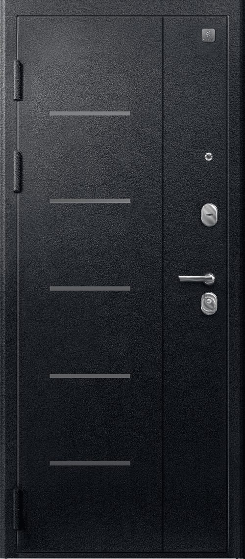 V-05/Х7 б/с, Черный муар-светлая лиственница  860*2 050 (Л),