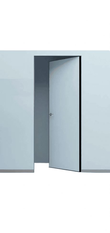 Дверь INVISIBLE 600/700/800*2000 мм REVERSE   СКЛАД , черный