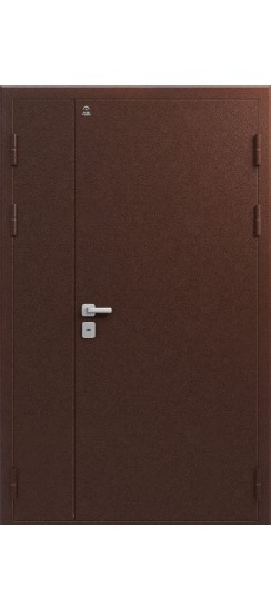 Входная дверь для дома C-130 Медь антик + Медь антик (1250х2050, прав.)
