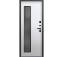 Входная дверь Термо-32 Графит муар + Кашемир белый