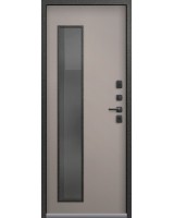 Входная дверь Термо-32 Графит муар + Кашемир грей