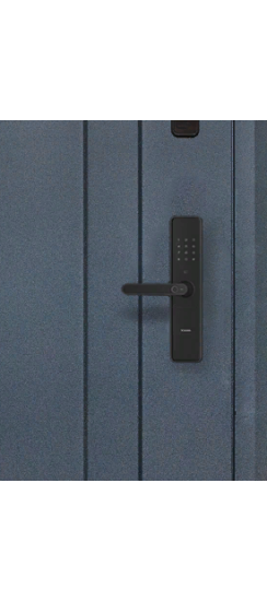 Установка электронного замка Kaadas S500 на дверь