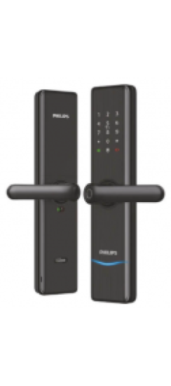 Установка электронного замка Phillips 7300 на дверь