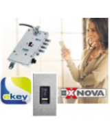 Установка комплекта Mottura Xnova и считыватель eKey Integra 2.0 на дверь