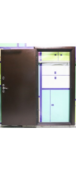 Дверь с терморазрывом Термо-Эко Антик-медь