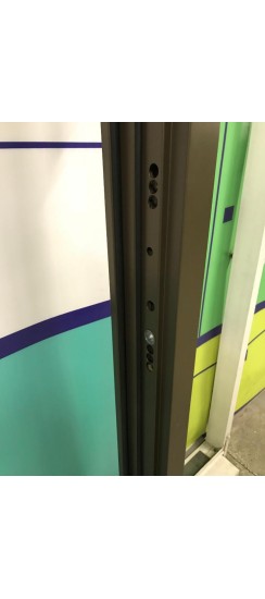 Дверь с терморазрывом Термо-Люкс Браун