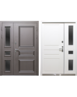 Дверь с терморазрывом Термо-2 Люкс Браун