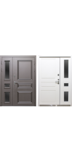 Дверь с терморазрывом Термо-2 Люкс Браун