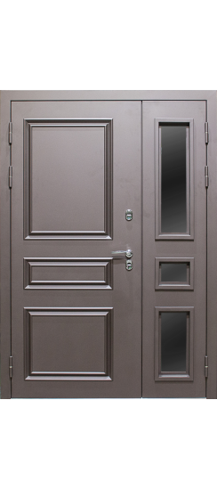 Дверь с терморазрывом Термо-2 Люкс Браун