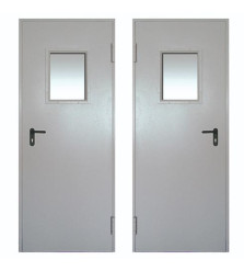 Противопожарная дверь ДМП-О-01 EI60 с остеклением 