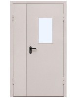 Противопожарная дверь ДМП-О-02 EI60 с остеклением 