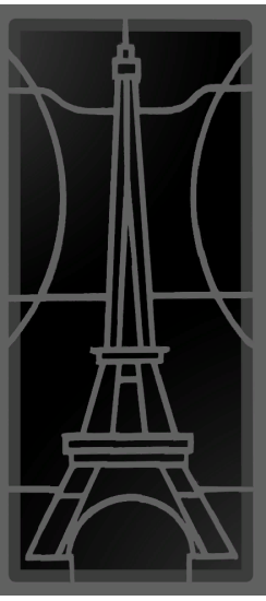 Париж 400х1000мм