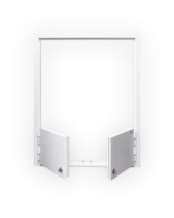 Ставни рентгенозащитные распашные