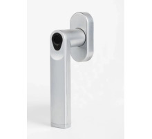 Оконная ручка с отпечатком пальца. Цвет: Светлый антрацит