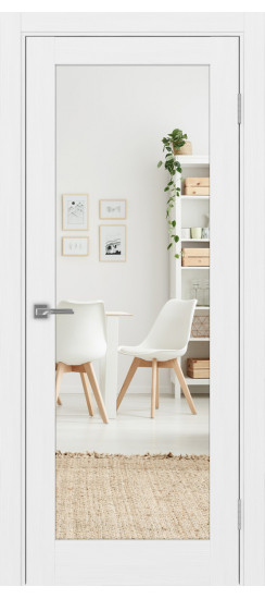 Турин_501.2.30  Белый лёд (стекло: Зеркало/Щит)