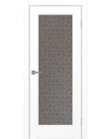 Турин_Neo_501.2 ЭКО-шпон Белый снежный