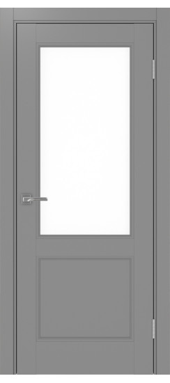 Турин_Neo_502.21.40  Серый (стекло: LACбелый)