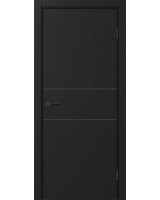 Неаполь_203 молдинг алюм.чёрн. ЭКО-шпон Антрацит