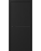 Неаполь_202 молдинг алюм.чёрн. ЭКО-шпон Антрацит