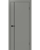 Неаполь_204 молдинг алюм.чёрн. ЭКО-шпон Серый