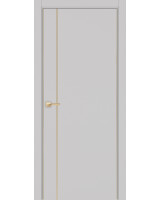 Неаполь_204 молдинг алюм.золото ЭКО-шпон Пепельный