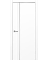 Неаполь_205 молдинг алюм.хром ЭКО-шпон Белый снежный