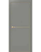 Неаполь_202 молдинг алюм.золото ЭКО-шпон Серый