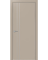 Неаполь_205 молдинг алюм.хром ЭКО-шпон Мокко