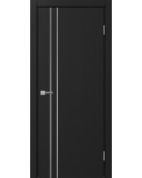 Неаполь_205 молдинг алюм.хром ЭКО-шпон Антрацит