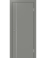 Неаполь_204 молдинг алюм.хром ЭКО-шпон Серый