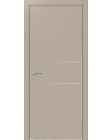 Неаполь_203 молдинг алюм.хром ЭКО-шпон Мокко