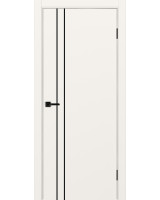 Неаполь_205 молдинг алюм.чёрн. ЭКО-шпон Бежевый