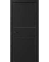 Неаполь_203 молдинг алюм.чёрн. ЭКО-шпон Антрацит