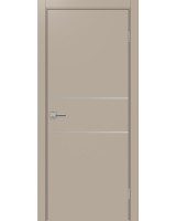 Неаполь_203 молдинг алюм.хром ЭКО-шпон Мокко