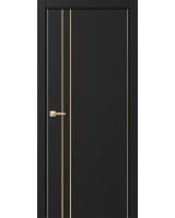 Неаполь_205 молдинг алюм.золото ЭКО-шпон Антрацит