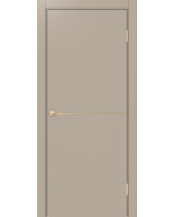 Неаполь_202 молдинг алюм.золото ЭКО-шпон Мокко