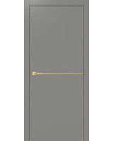 Неаполь_202 молдинг алюм.золото ЭКО-шпон Серый