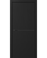 Неаполь_202 молдинг алюм.чёрн. ЭКО-шпон Антрацит