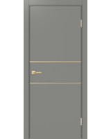 Неаполь_203 молдинг алюм.золото ЭКО-шпон Серый