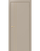 Неаполь_205 молдинг алюм.золото ЭКО-шпон Мокко