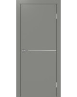 Неаполь_202 молдинг алюм.хром ЭКО-шпон Серый