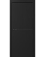 Неаполь_202 молдинг алюм.чёрн. ЭКО-шпон Антрацит