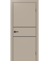 Неаполь_203 молдинг алюм.чёрн. ЭКО-шпон Мокко