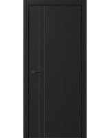 Неаполь_205 молдинг алюм.чёрн. ЭКО-шпон Антрацит