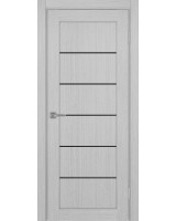 Парма_401АПП.1 молдинг алюм.чёрн. ЭКО-шпон Дуб серый FL