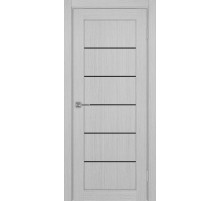 Парма_401АПП.1 молдинг алюм.чёрн. ЭКО-шпон Дуб серый FL