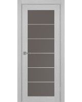 Парма_401АСС.2 молдинг алюм.хром ЭКО-шпон Дуб серый FL