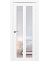 Парма_421.22 ЭКО-шпон Белый снежный