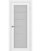 Парма_401АСС.2 молдинг алюм.хром ЭКО-шпон Белый лёд